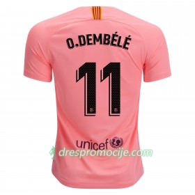 FC Barcelona Dres Ousmane Dembele 11 Treći 2018/19 Kratkih Rukava